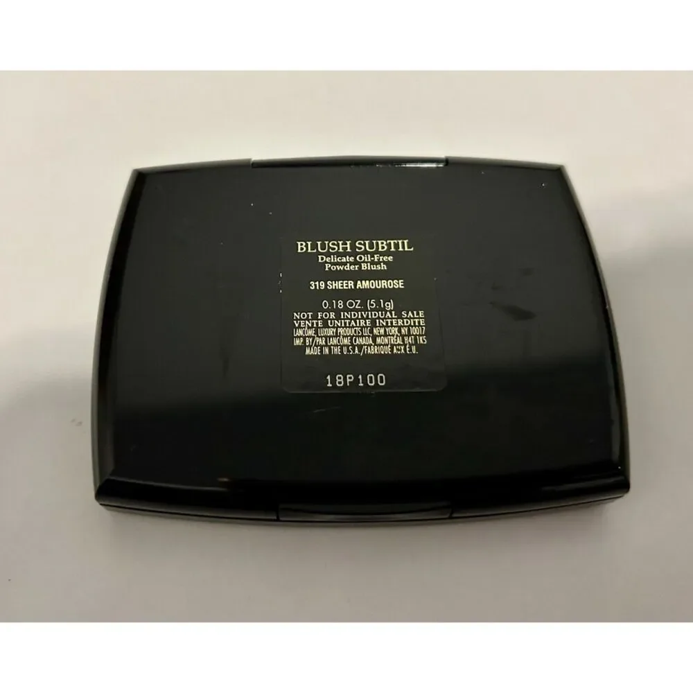 New No Box Lancome Blush Subtil #319 Sheer Amourose With Brush Size